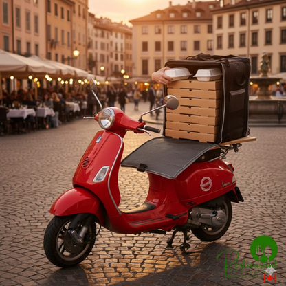 Vollrath VTB500 5-Series Insulated Tower Bag with Heating Pad, 18" x 17" x 22" - Holds (10) 16" Pizza Boxes