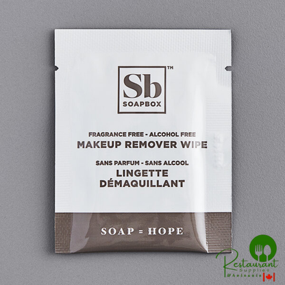 Soapbox Makeup Remover Wipe - 500/Case