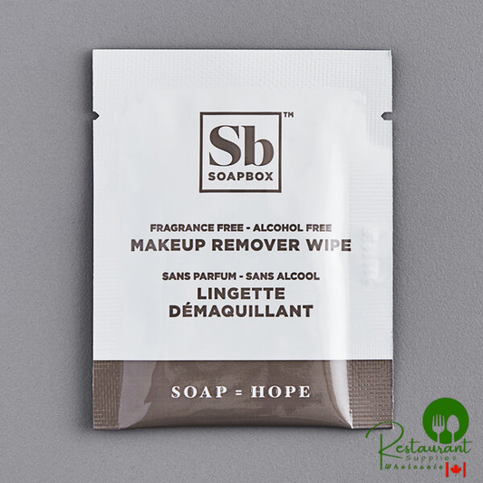 Soapbox Makeup Remover Wipe - 500/Case