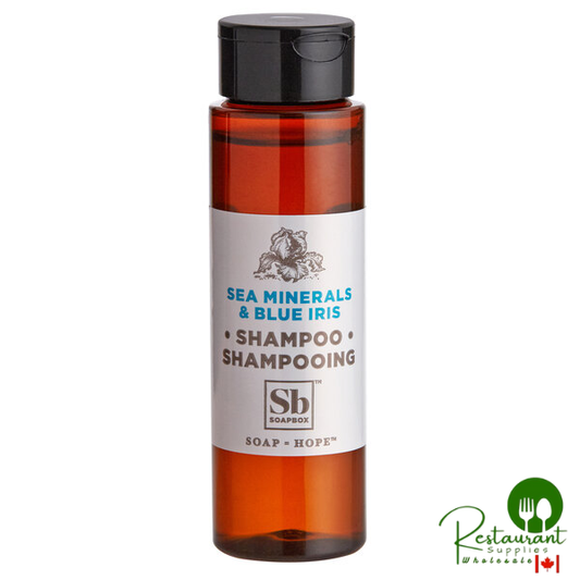 Soapbox 1 oz. Sea Minerals and Blue Iris Shampoo - 144/Case