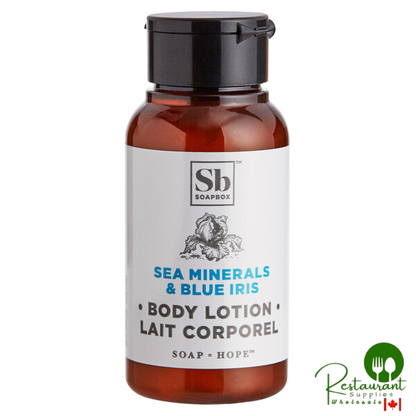 Soapbox 1 oz. Sea Minerals and Blue Iris Lotion - 144/Case