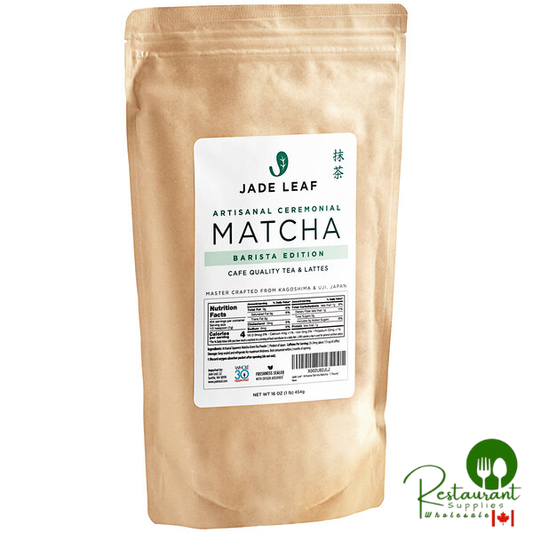 Jade Leaf Ceremonial Barista Edition Matcha Powder 1 lb. (454g) - 6/Case