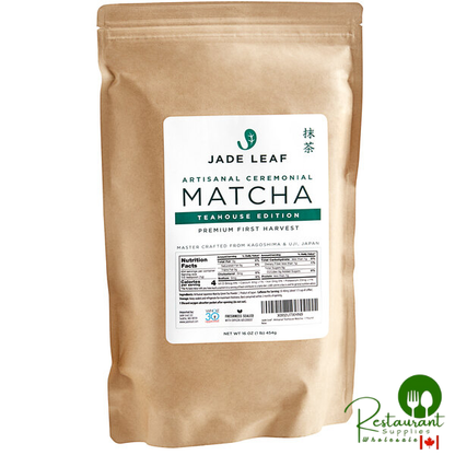 Jade Leaf Ceremonial Teahouse Edition Matcha Powder 1 lb. (454g) - 6/Case
