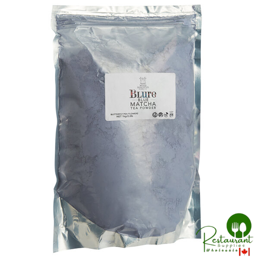 Wild Hibiscus b'Lure Butterfly Pea Flower Blue Matcha Tea Powder 2.2 lb. (1 kg)
