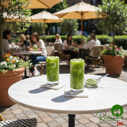 Jade Leaf Organic Sweetened Matcha Latte Mix 3.5 oz. (100g) - 8/Case