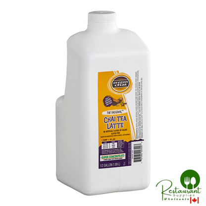 Oregon Chai Original Chai 5:1 Super Concentrate 1/2 Gallon - 4/Case
