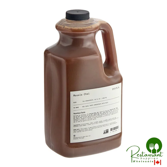 Dona Original Masala Chai 1:1 Concentrate 64 fl. oz. - 4/Case