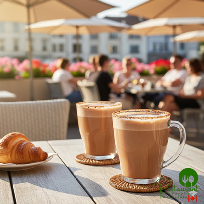 Big Train 3.5 lb. Chocolate Chai Tea Latte Mix - 4/Case