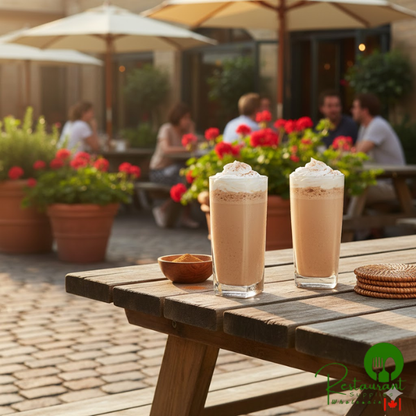 Big Train Vanilla Chai Tea Latte Mix 1.9 lb. Can - 6/Case