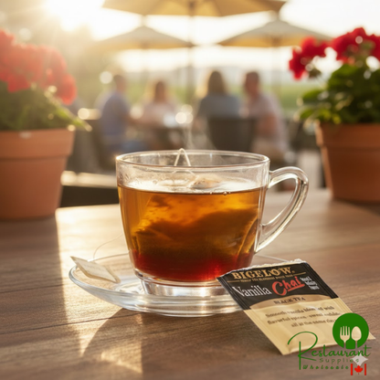 Bigelow Vanilla Chai Tea Bags - 168/Case