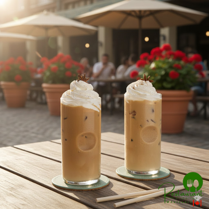 Dr. Smoothie Cafe Essentials Vanilla Chai Beverage Mix 3.5 lb. - 5/Case