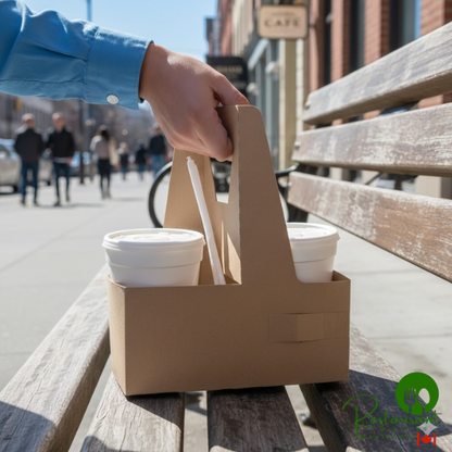 Sabert 29501 2 Cup Drink Carrier - 250/Case