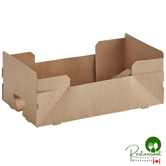 4 Cup Kraft Pop-Up Tray and Cup Carrier - 400/Case