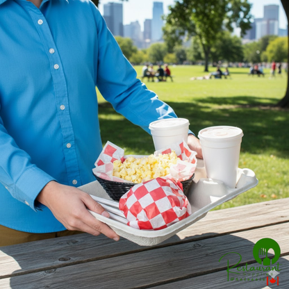 Huhtamaki Chinet 20990 StrongHolder 2 Cup Carrier with Large Tray - 100/Case