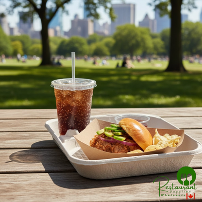 Huhtamaki Chinet 20954 StrongHolder 1 Cup Carrier with Tray - 200/Case