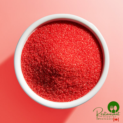 Fine Red Sanding Sugar by Prime 10 lb.