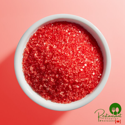 Coarse Red Sanding Sugar 10 lb.