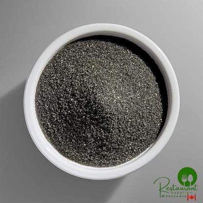 Fine Black Sanding Sugar 10 lb.