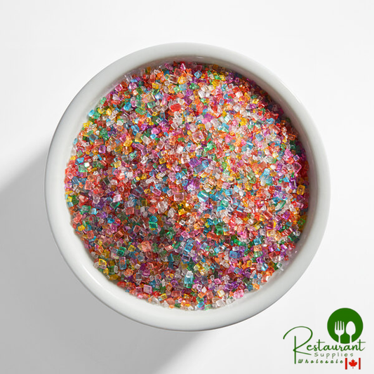 Coarse Rainbow Sanding Sugar 10 lb.