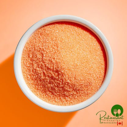 Fine Orange Sanding Sugar 10 lb.
