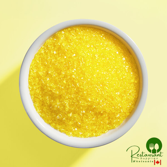 Coarse Yellow Sanding Sugar 10 lb.