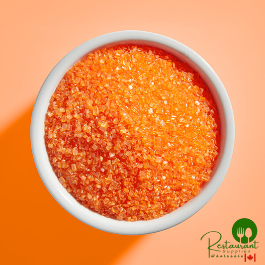Coarse Orange Sanding Sugar 10 lb.