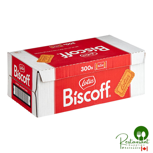 Lotus Biscoff 1-Count Individually Wrapped Cookie Sleeve - 300/Case