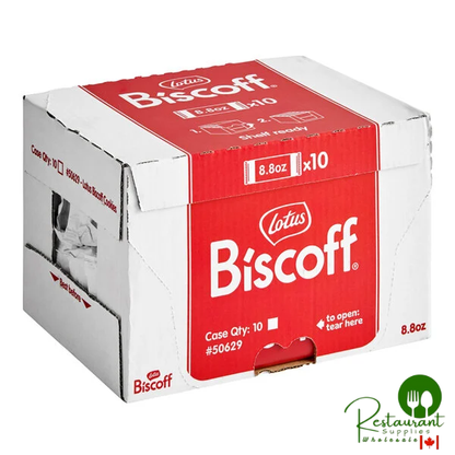 Lotus Biscoff Cookies 8.8 oz. - 10/Case
