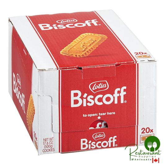 Lotus Biscoff 2-Count Individually Wrapped Cookie Pack - 120/Case