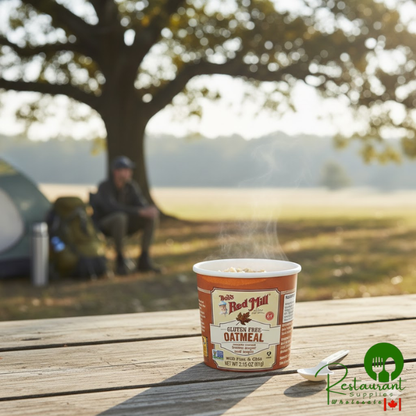 Bob's Red Mill Maple Brown Sugar Gluten-Free Single Serving Oatmeal Cup - 12/Case