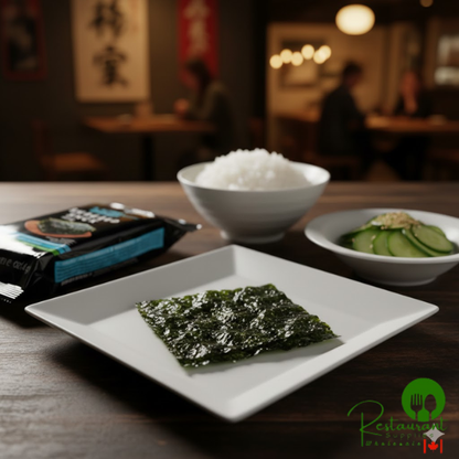 O'Food Sesame Oil Roasted Seaweed Snack 4 Grams - 80/Case