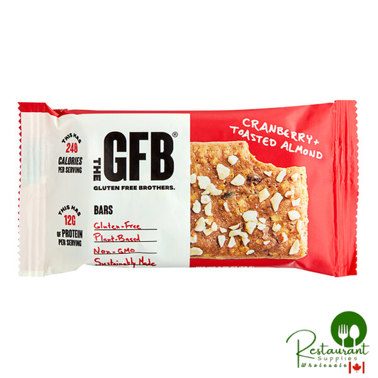 The GFB Cranberry Toasted Almond Bar 2.05 oz. - 72/Case