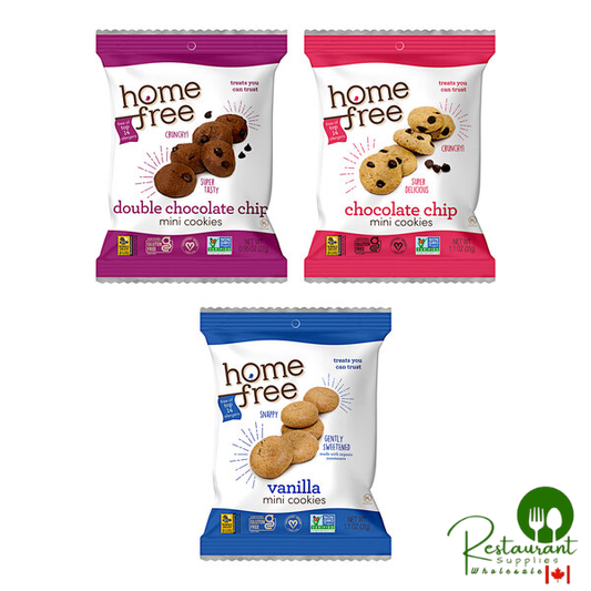 Homefree Gluten-Free 1 oz. Mini Cookie Variety Pack 30-Count