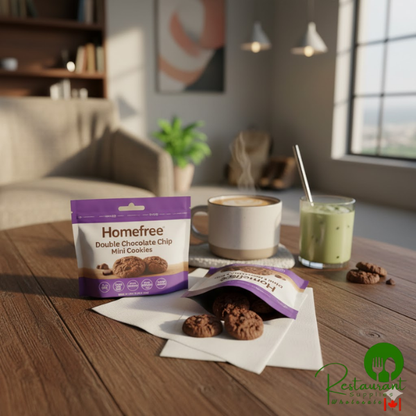 Homefree Gluten-Free Mini Double Chocolate Chip Cookies 0.95 oz. - 30/Case