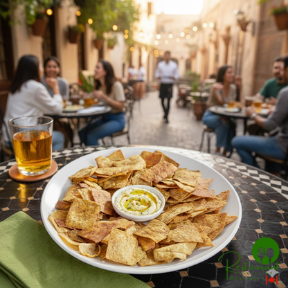Issa's Za'atar and Thyme Pita Chips 32 oz. - 4/Case