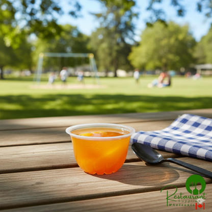 Dole Mandarin Oranges in Orange Flavored Gel 4.3 oz. Cup - 36/Case