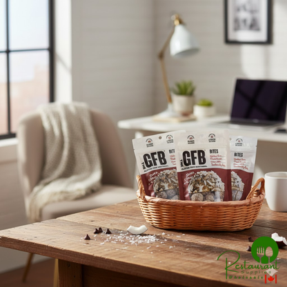 The GFB Dark Chocolate Coconut Bites 4 oz. - 6/Case