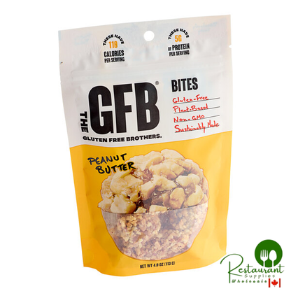 The GFB Peanut Butter Bites 4 oz. - 6/Case