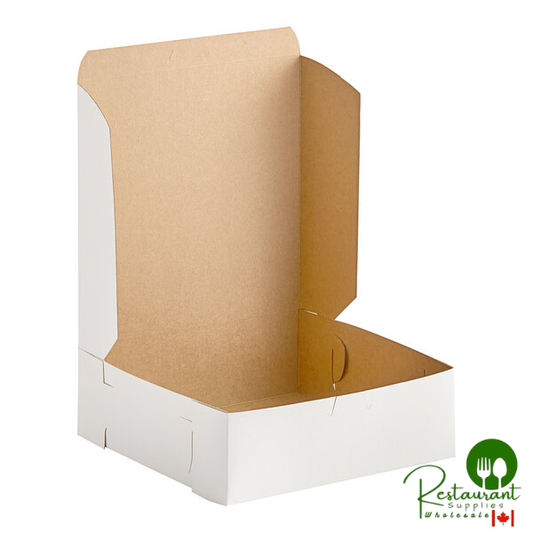 Southern Champion 9" x 9" x 3" White Pie / Bakery Box - 250/Case