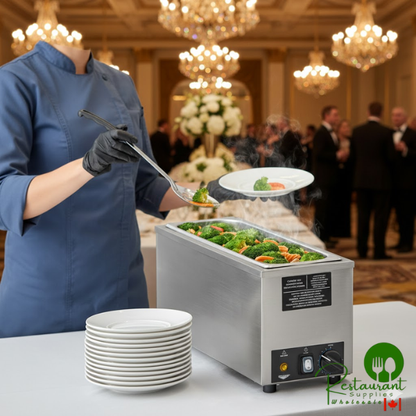 Vollrath 72013 Half Size Countertop Food Warmer - 120V, 500W