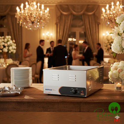 Nemco 6055A 12" x 20" Countertop Food Warmer - 120V, 1200W