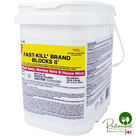 Victor® Pest M904 4 lb. Fast-Kill® Brand Blocks II Bulk Rodenticide