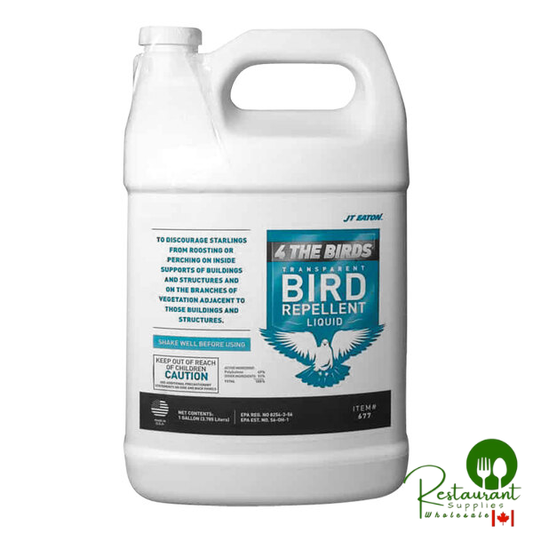 Bird-X BP-LIQ-1 4 The Birds Polybutane Bird Repellent Liquid - 1 Gallon