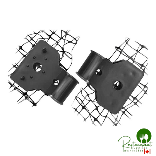 Bird-X MTG-CASE Black Mounting Clips for Bird and Bat Net Installation - 250/Case