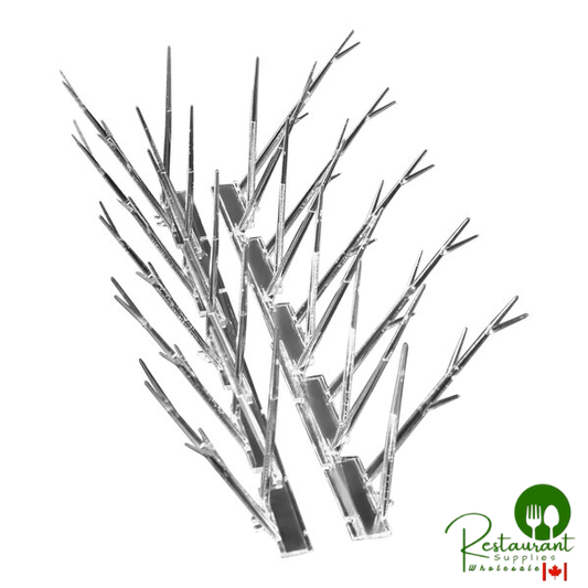 Bird-X SP-100-N 2 1/2" Narrow Polycarbonate Spikes - 100' Kit