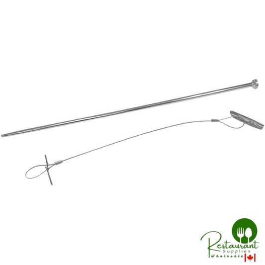 JT Eaton 913 Earth Anchor Bait Station Securing Device with Heavy-Duty Pounding Stakes - 50/Case