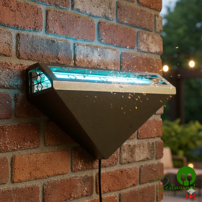 Curtron PEST PRO 150 Gold Insect Trap Wall Sconce, 1800 sq. ft. Coverage - 120V, 50W