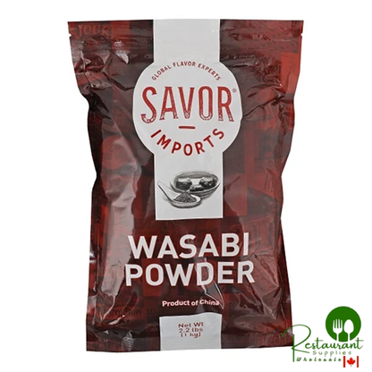 Savor Imports 2.2 lb. Wasabi Powder - 10/Case