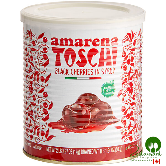 Toschi Amarena Cherries in Syrup 2.2 lb. (1 kg)