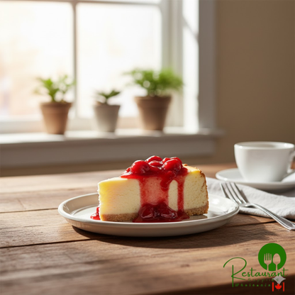 J. Hungerford Smith 118 oz. Sliced Strawberry Dessert Topping